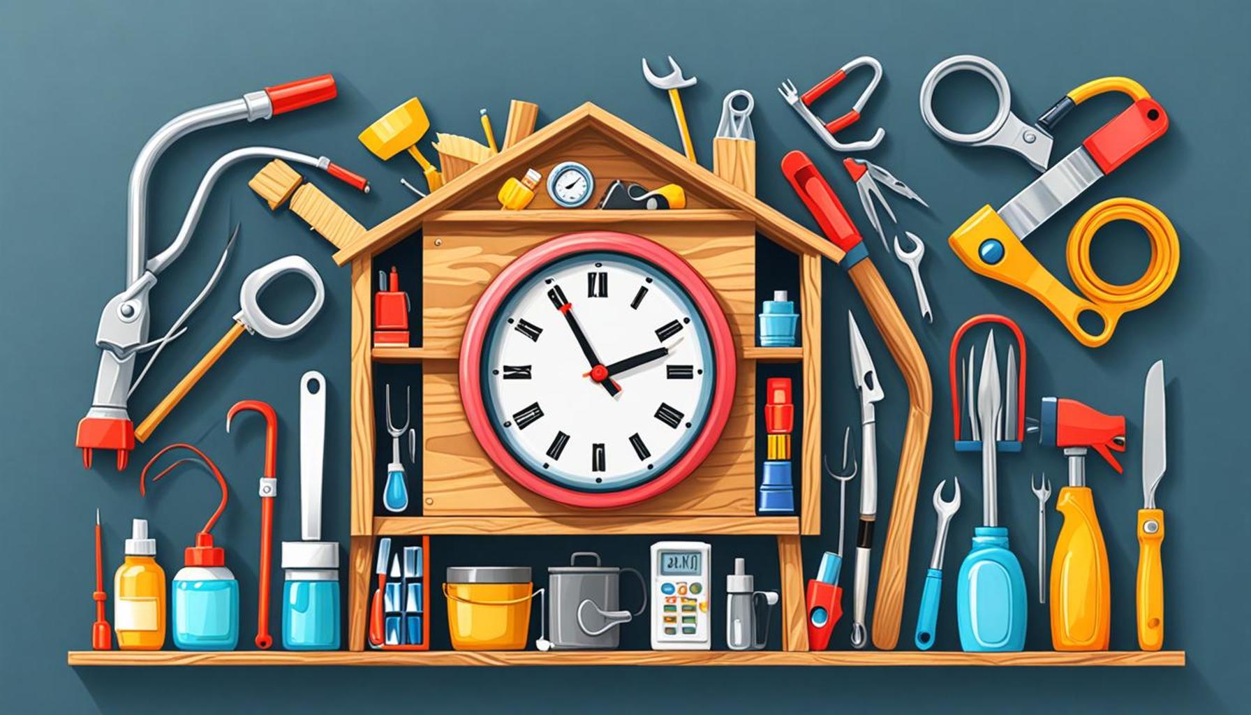 The relationship between preventive home maintenance and effective time management