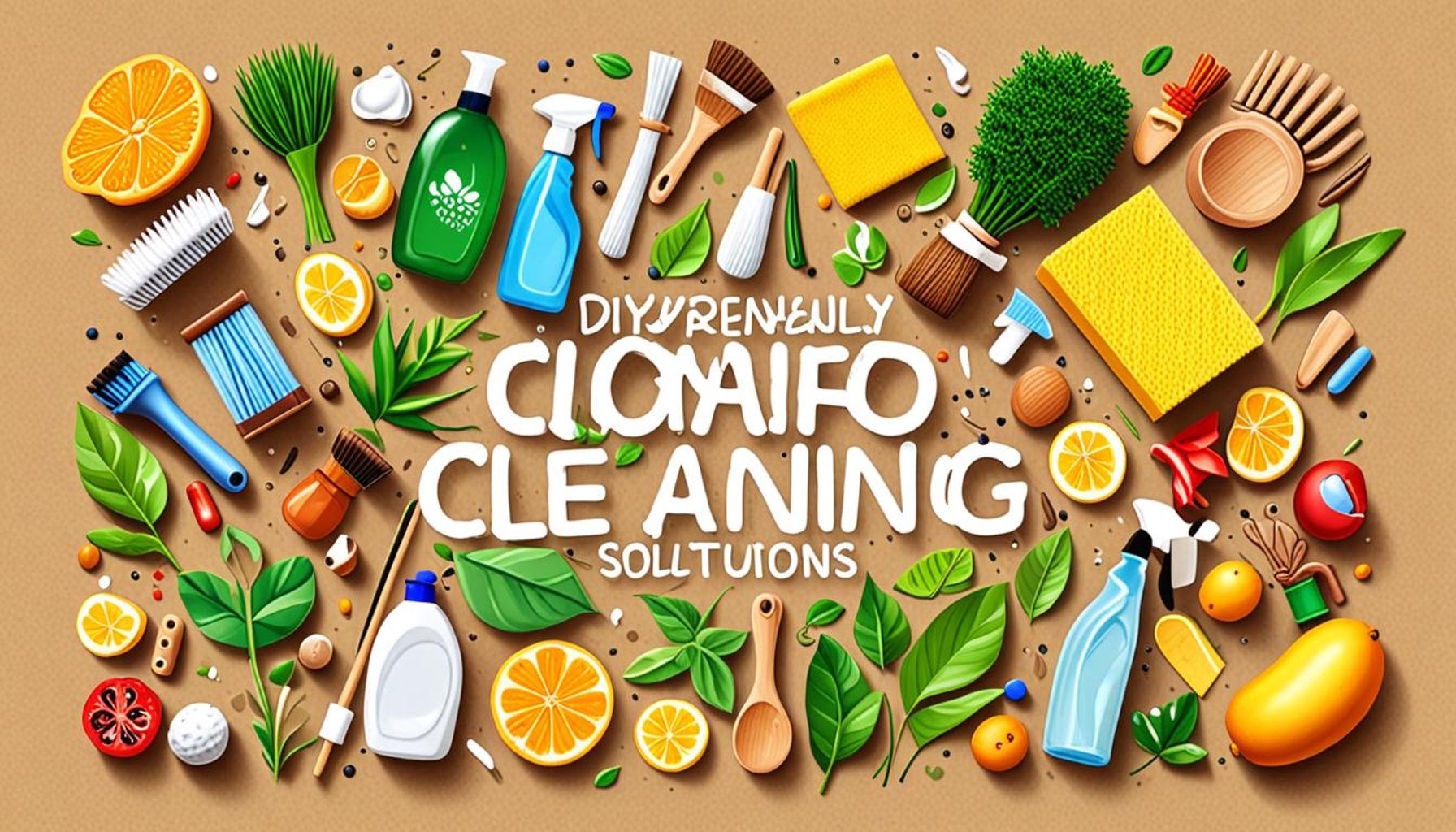DIY Eco-Friendly Cleaning Solutions: Natural Ingredients for a Sustainable Home