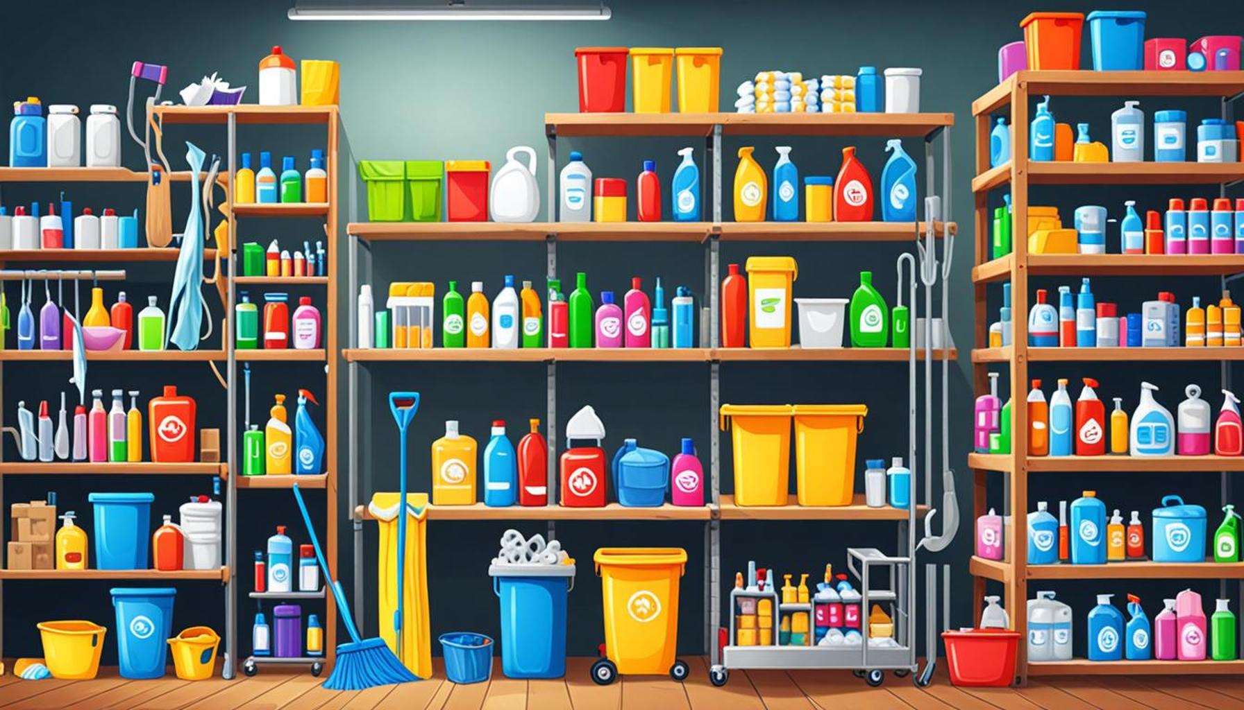 Creating an Efficient Inventory System for Cleaning Supplies and Equipment Management