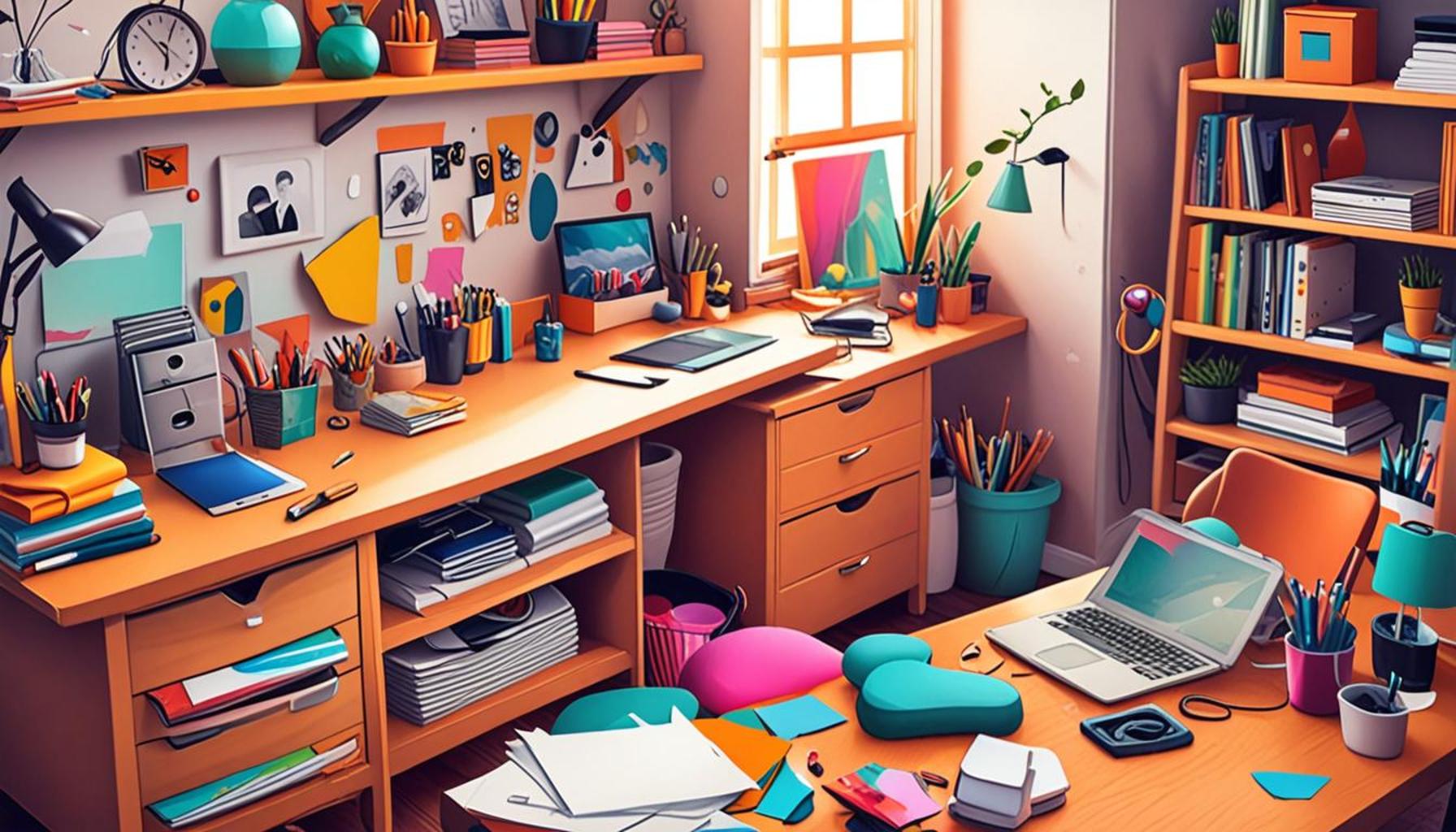 Reducing the Mess: Organization Techniques for Small Spaces